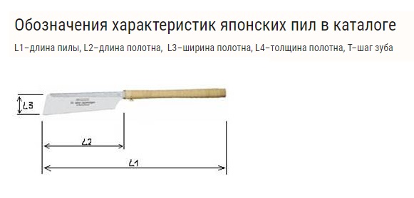 пила японская