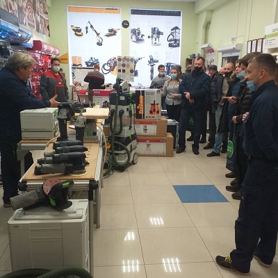 15 декабря 2021 в Нижнем Новгороде в Арсенал Мастера РУ. Festool 