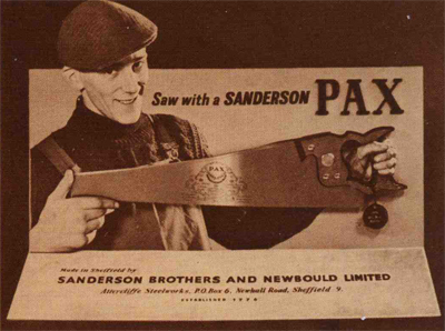 английские обушковые пилы PAX