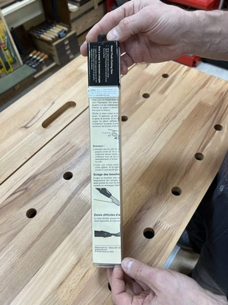ХИТ! Пила Veritas Flush-Cutting Detail Saw супергибкая односторонняя для срезания пробок 05K34.10 М00006642