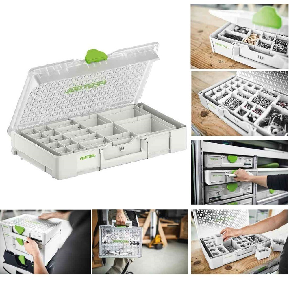 Органайзер-систейнер 3 Festool SYS3 ORG L 89 20xESB 204856