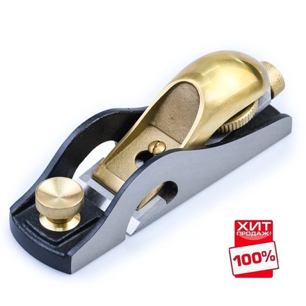 ХИТ! Рубанок N 507 Carriage Rabbet Block Plane 158 мм лезвие 45 мм с открытыми бортами GOLDRATIO М00023633