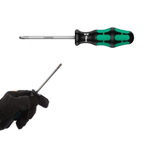 Отвёртка крестовая PH 2 х 100 мм 350 PH 2/100 WERA WE-008720