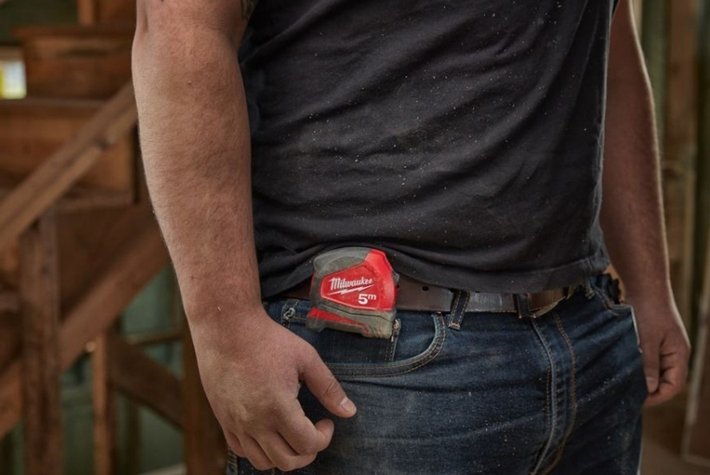 Рулетка 5 м / 25 мм компактная Pro Compact C5 / 25 MILWAUKEE 4932459593