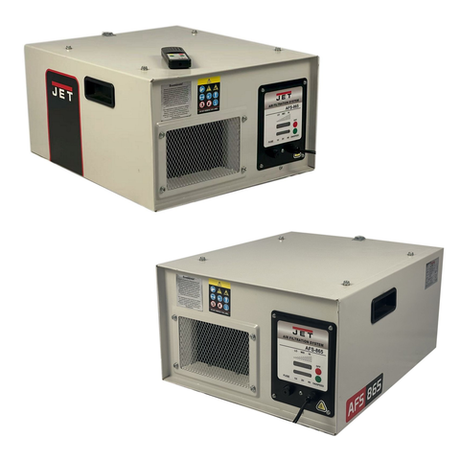 Новинка 2026! Фильтрующая система / Система фильтрации воздуха / вытяжка JET AFS-865 220В 200Вт 20-1200 м куб / ч JR026