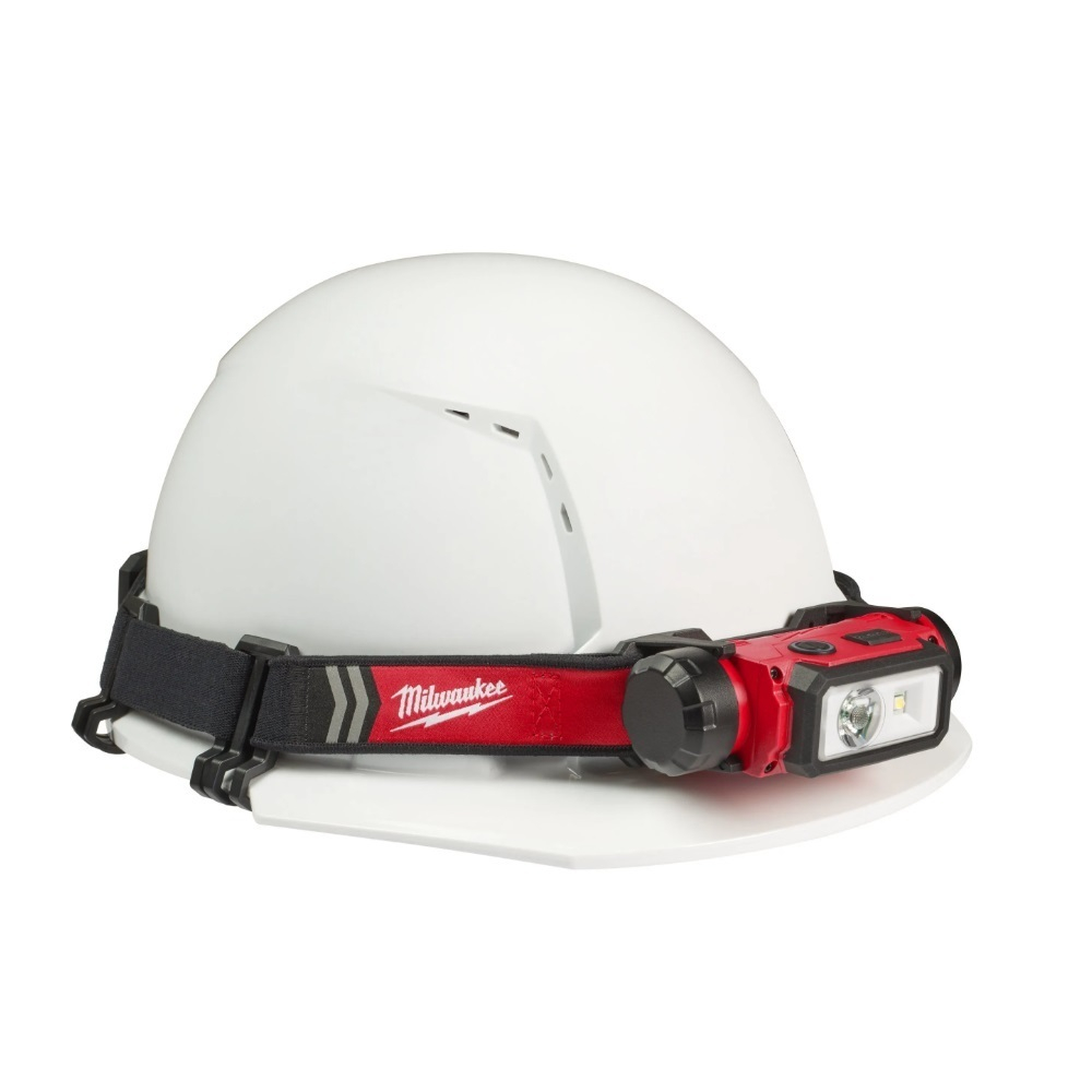ХИТ! Аккумуляторный фонарь налобный заряжаемый через USB L4 HL2-301 Milwaukee 4933479963