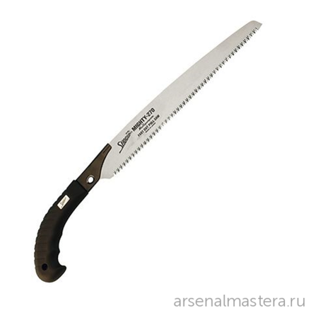 ХИТ! Пила японская безобушковая Shogun Kariwaku Saw 270 мм (шаг 2.72 мм) (пилит сырую древесину) пистолетная рукоять с ножнами MT PIS-30 М00009191