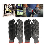 АКЦИЯ ФОКУС-ПЛЮС! Перчатки 12 пар с защитой от порезов 5 уровень Milwaukee Cut Level 5, размер L/9 4932471623