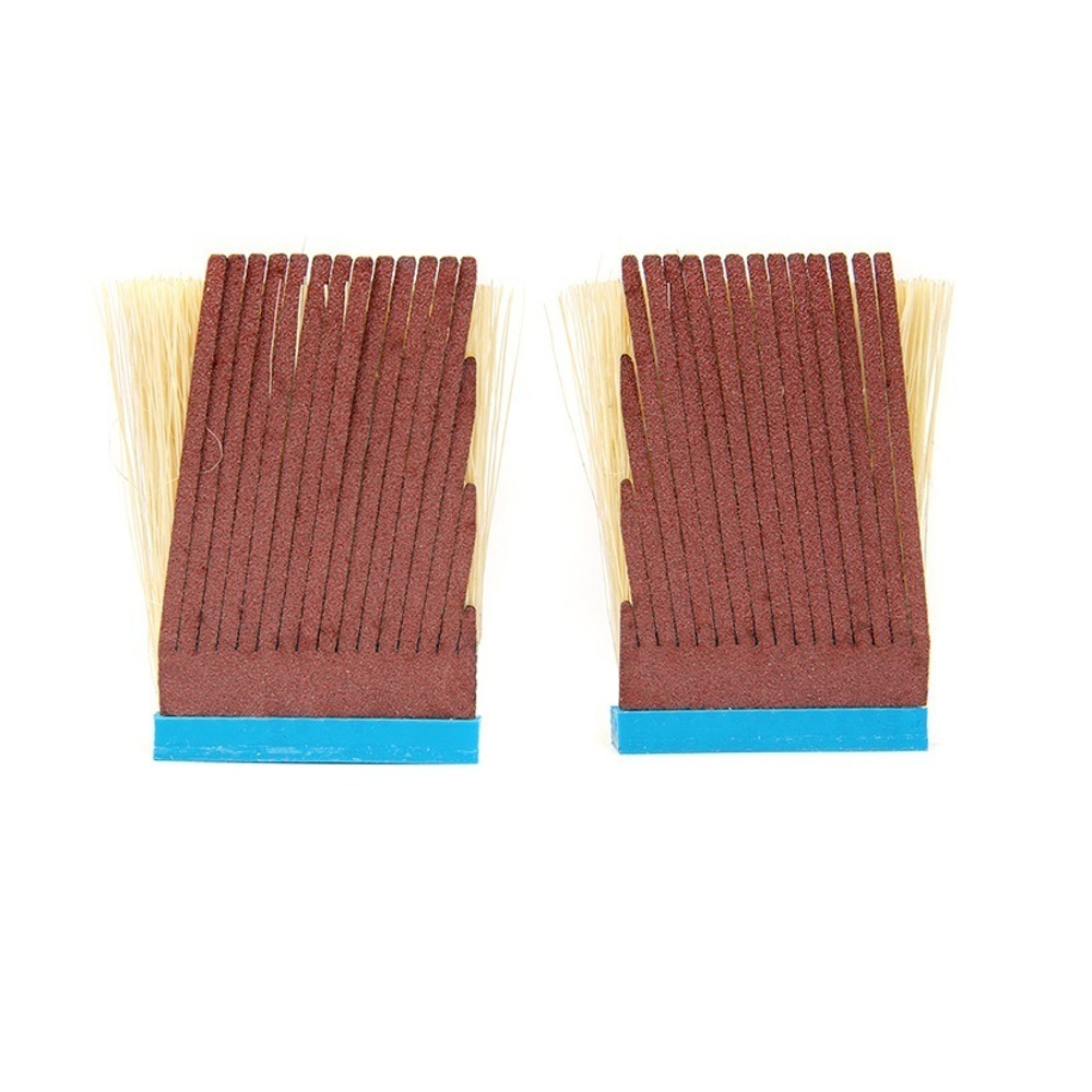 ХИТ! Щетки шлифовальные 16 шт FLEX MB2 50 х 65 / 70 х 3 мм 121 Р 240 400 J DE-TERO 316245