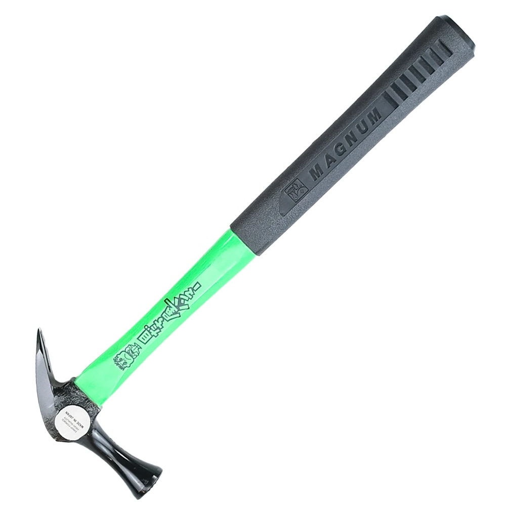 Новинка! Молоток японский строительный Miki Tool Kariwaku 670 г, 385 мм, боёк D 30 мм, с насечкой рукоять fiberglass М00021234
