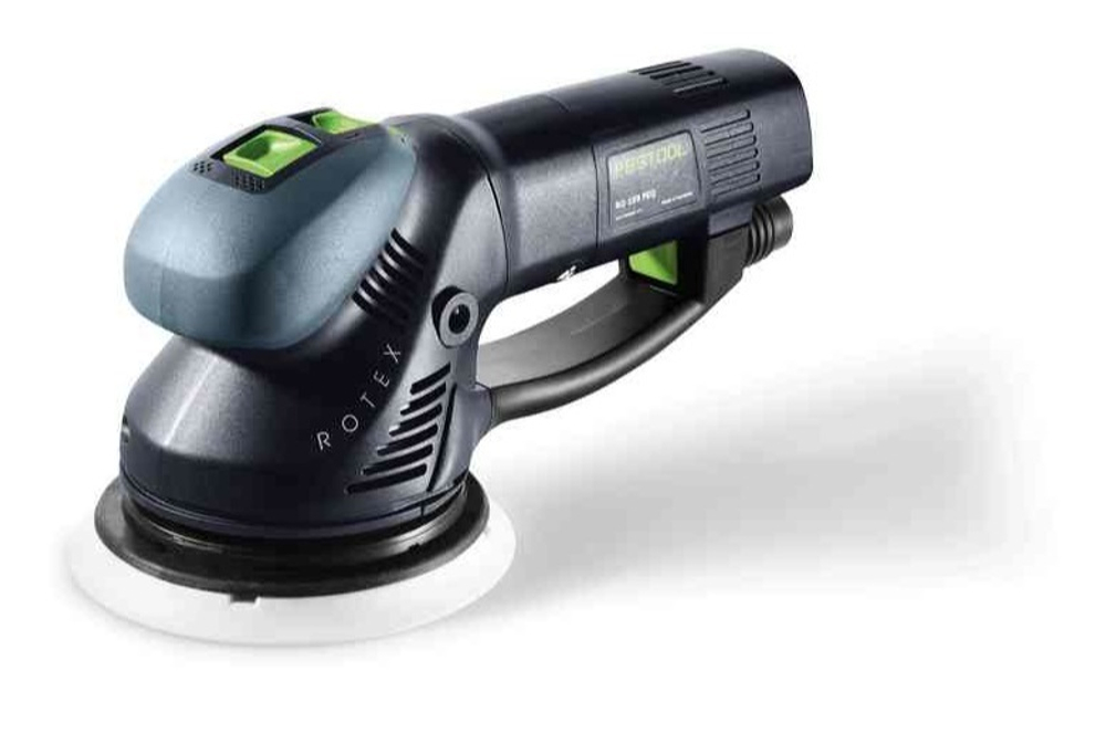 ХИТ! Эксцентриковая шлифовальная машинка с редуктором FESTOOL ROTEX RO 150 FEQ-Plus для грубого, тонкого шлифования и полирования в систейнере Systainer SYS3 M 237 576017