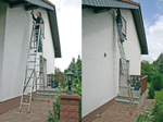 Двухсекционная универсальная лестница KRAUSE MONTO DUBILO 2 х 9 129475