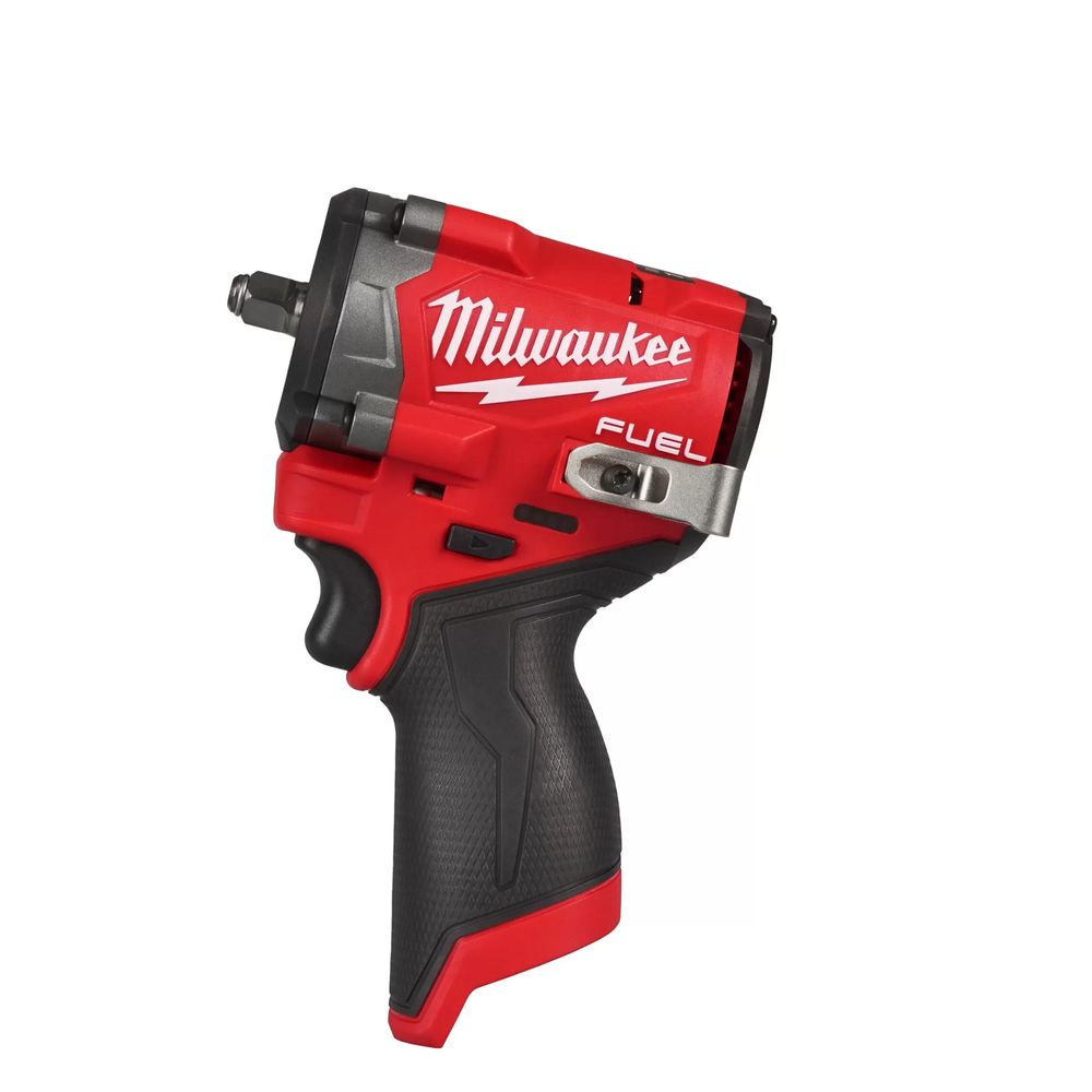 Легкий старт: Аккумуляторный импульсный гайковерт Milwaukee M12 FUEL FCIWF38G3-0, субкомпактный ударный с фиксацией фрикционным кольцом 3/8'' 4933493451