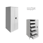 Новинка! Шкаф для инструментов 1400 х 605 х 530 мм Gresson 5 ящиков, промышленное исполнение ШДИ