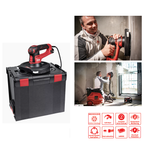 Новинка! Шлифовальная машина для стен и потолков FLEX Handy - Giraffe GCE 6-EC Kit MH-R с системой сменных головок, 600 Вт, диск 225 мм, сегментная шлифовальная голова MH-R, в кейсе 504122