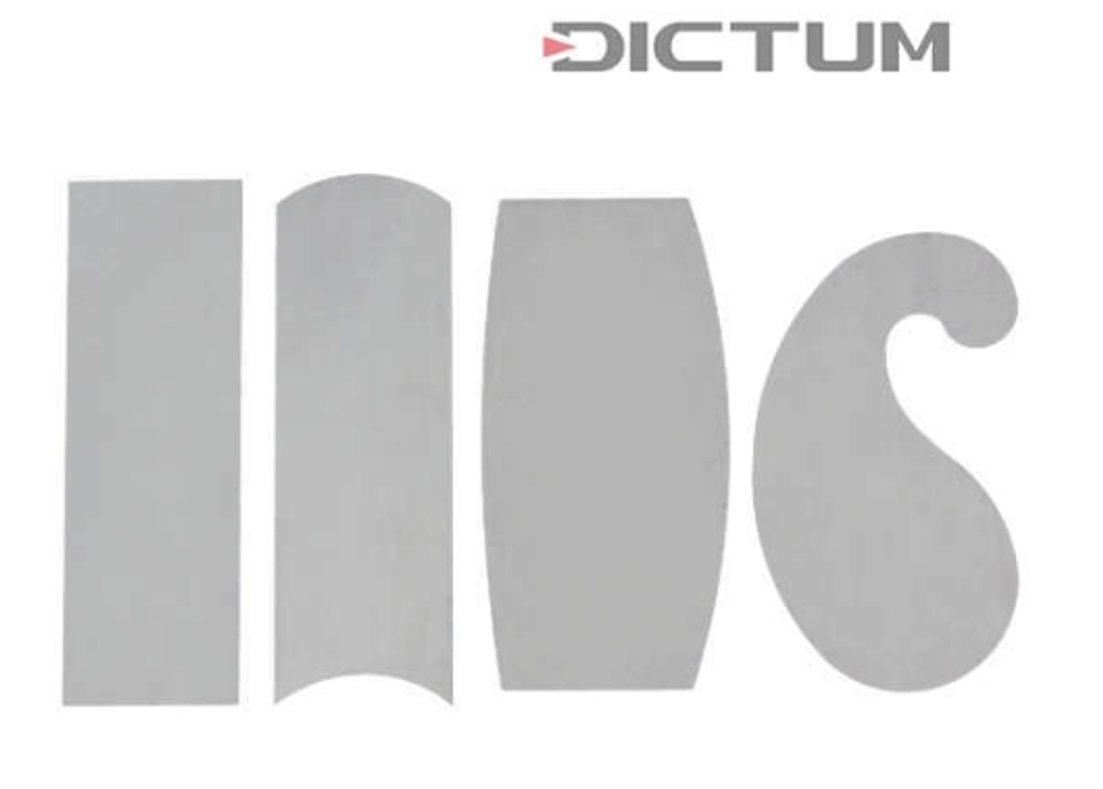 ХИТ! Набор 4 шт Цикли фигурные 0.8 мм DICTUM 703536 М00003848