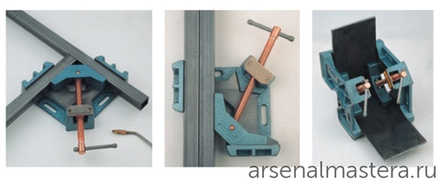 Тиски (зажим) силовые для угловых соединений (Струбцина угловая для сварки) A-10 Piher 30001 М00006354