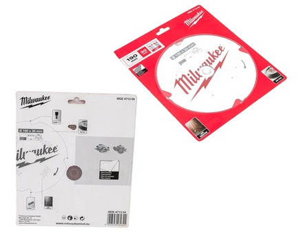 ХИТ! Пильный диск для циркулярной пилы по фиброцементу 190 x 30 x 1,8 x 4 4Z Milwaukee 4932471304