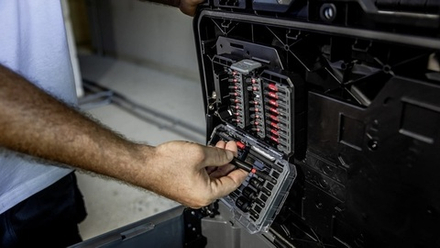 Комплект кейсов 3 шт для хранения и транспортировки. Большой кейс - тележка, Средний кейс, Большой кейс - органайзер STACK PACK TK-L SP SET-1 FLEX 531461