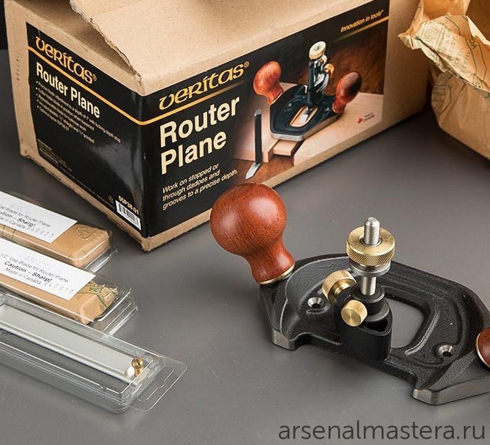 ХИТ! Рубанок - грунтубель Veritas Router Plane 05P38.01 М00003071