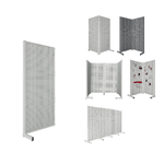 Новинка! Модуль перфорированный с L-стойкой системы МСР Gresson 805 х 30 х 1850 мм МПИ-1850Л