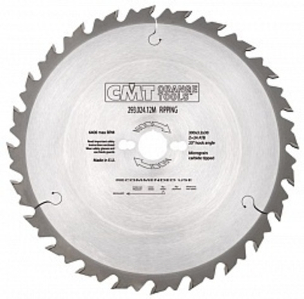 Диск пильный продольное пиление 315 x 30 x 3,2 / 2,2 15гр 5гр ATB Z36 CMT 285.036.13M
