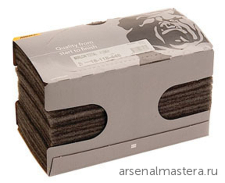 Комплект 25 шт Шлифовальный войлок синтетический Mirka MIRLON TOTAL 115 x 230 мм UF 1500 Серый 8111202594
