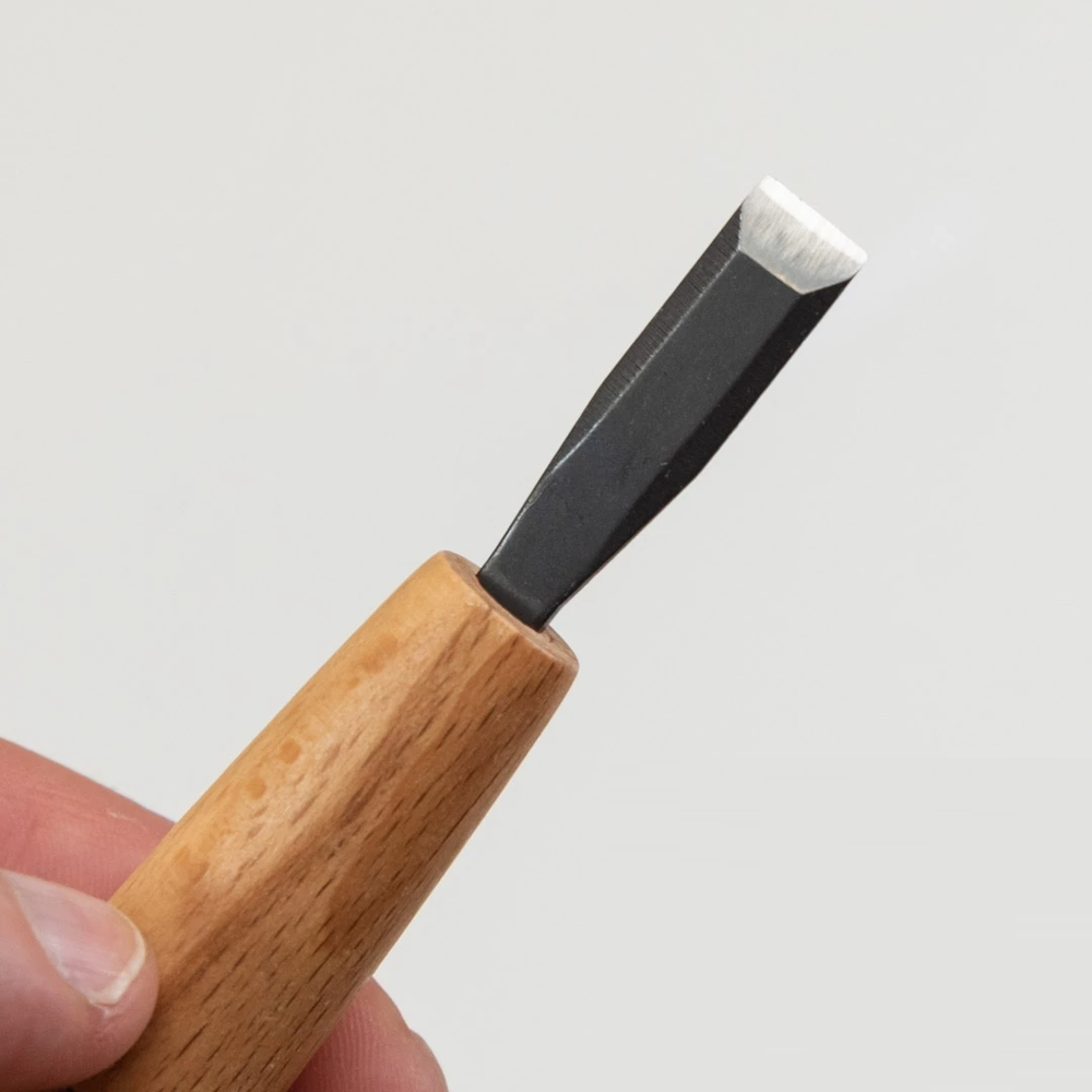 Новинка! Стамеска японская для резьбы по дереву Miki Tool Seigen N 2, плоская 9 мм М00019859