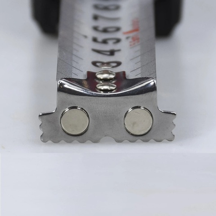 Рулетка длина 5.5 м ширина 25 мм водоотталкивающее покрытие с магнитным зацепом с петлей Shinwa Tough Gear HG М00021643