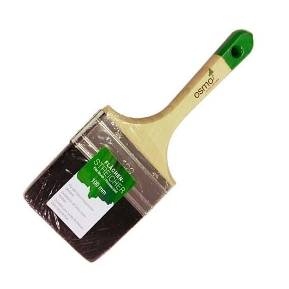 ХИТ! Кисть малярная плоская 100 мм искусственная щетина Flat Brush Osmo 14000178