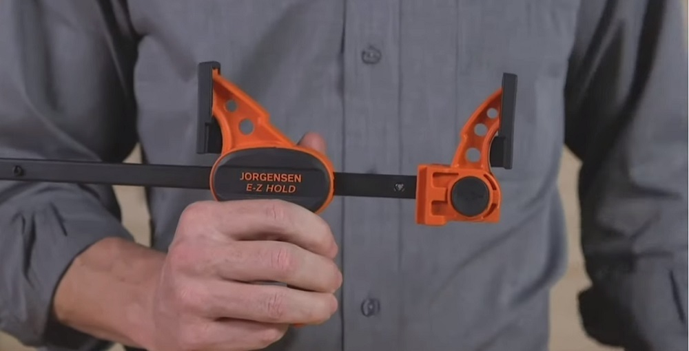 ХИТ! Струбцина быстрозажимная Heavy Duty E-Z HOLD 600 х 92 мм для тяжелых условий эксплуатации PONY JORGENSEN 33724