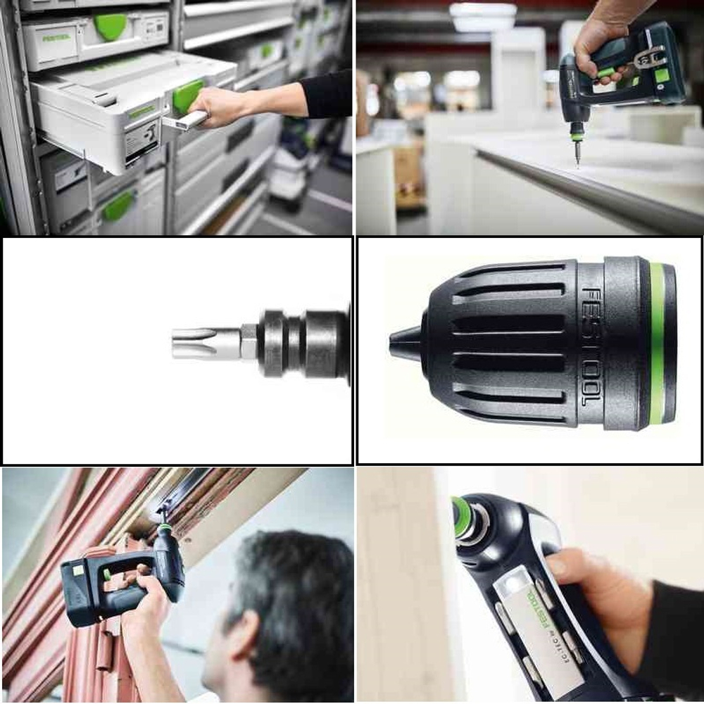Аккумуляторная дрель-шуруповёрт FESTOOL C 18-Basic 576434