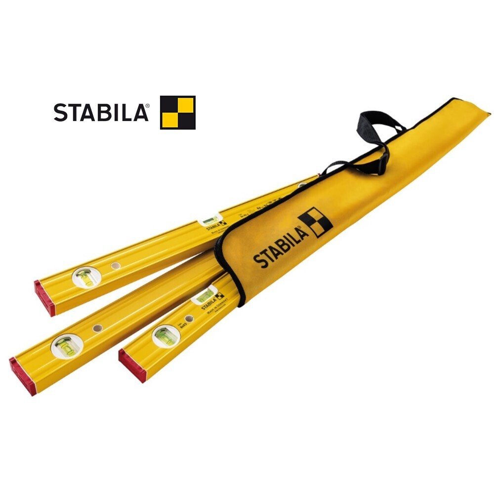 ХИТ! Набор Уровней Pro Set 80AS (80AS-2 60,120 см; 80AS 30 см; сумка для ватерпасов) STABILA 19714