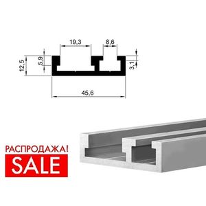 ПРОФИЛЬ - ШИНЫ T-TRACK С Т-ПАЗОМ 13 ММ
