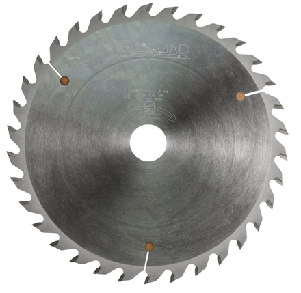 Пильный диск тонкий пропил D 250 x 30 x 2,3 Z 40 универсальный рез DIMAR 90130506