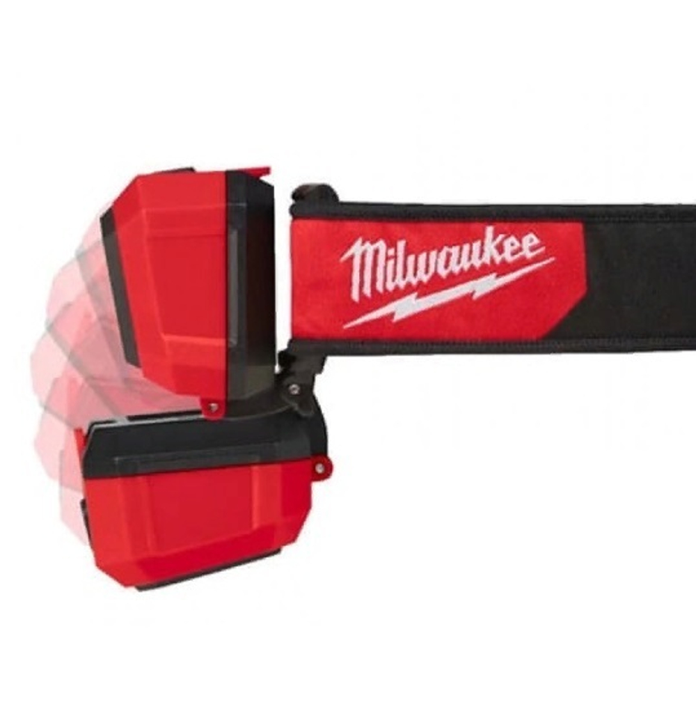 ХИТ! Налобный фонарь на батарейках HL-SF MILWAUKEE 4933471388