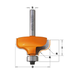РАСПРОДАЖА ХИТ! Фреза концевая профильная S - профиль Ogee Bits D 28,7 I 13 S 8 R 4 CMT 959.040.11