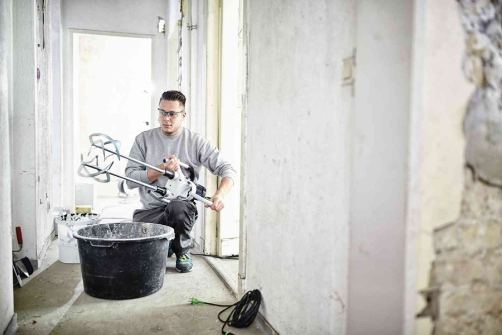 Перемешиватель (строительный миксер) 1,5 кВт 2 - х скоростной 90 л FESTOOL MX 1600/2 REQ DUO DOUBLE 575822