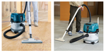 Новинка! Аккумуляторный пылесос Makita VC 003 GLZ XPT, серия XGT BL 40В, 265 Вт, 230 мбар, бак 15 л, L-класс, сухая и влажная уборка, удаление пыли при пилении, фрезеровании, шлифовании и строгании дерева, сверлении в камене и бетоне VC003GLZ