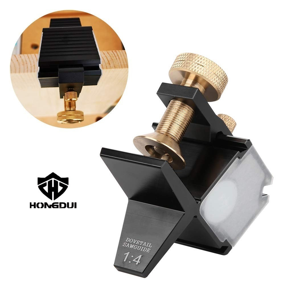 ХИТ! Стусло магнитное Dovetail Guide 1:4 для выпиливания Ласточкин хвост 14 градусов Hongdui М00021337