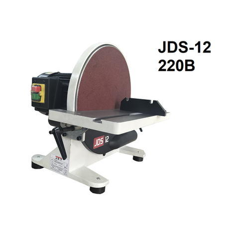 Новинка! Настольный тарельчатый шлифовальный станок дисковый JET JDS-12 220В 1 кВт, Диаметр шлифовального круга 305 мм JR056