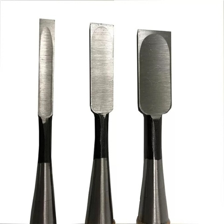 ЗИМА ДЕШЕВЛЕ ХИТ! Комплект японских стамесок 3 шт Gisuke Гисукэ 9,15 и 24 мм Takagi 108073