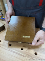 ЛЕТОМ НИЖЕ ХИТ! Набор столярных коротких стамесок Narex Wood Line Plus в деревянном кейсе 4 шт 6, 12, 20, 26 мм 853750