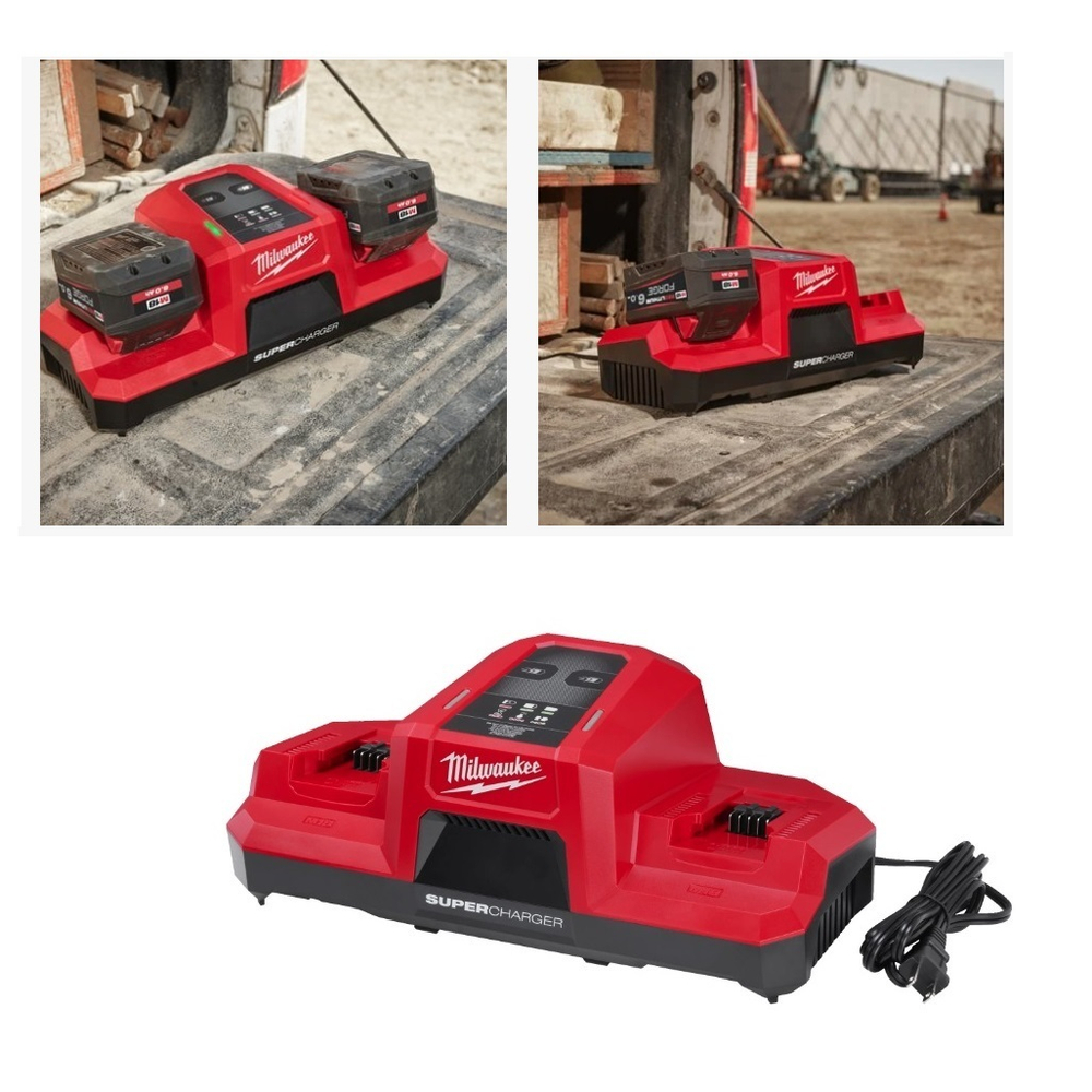 Новинка! Зарядное устройство на 2 порта M18 DBSC MILWAUKEE 4932492531