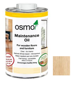 Масло для ухода за полами с антискользящим эффектом Osmo 3098 Бесцветное полуматовое 1 л R9 Pflege-Ol для внутренних работ Osmo-3098-1 15101060