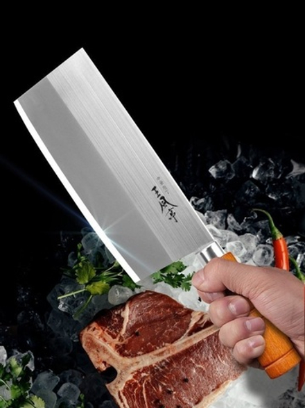 ХИТ! Японский Кухонный Нож топорик Цай-Дао Fuji Cutlery Special series длина лезвия 175 мм сталь Мо-V рукоять дерево заточка 3000 Tojiro FA-70