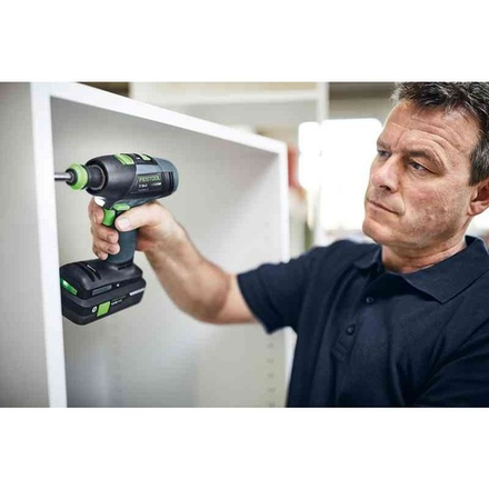 ХИТ! Аккумуляторная дрель-шуруповёрт  FESTOOL T 18+3-Basic 4,0 А в систейнере 576448