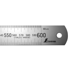 Линейка Shinwa дюймовая 600 мм / 24 дюйм (шкала - в мм и дюймах) Sh 22021 М00016582
