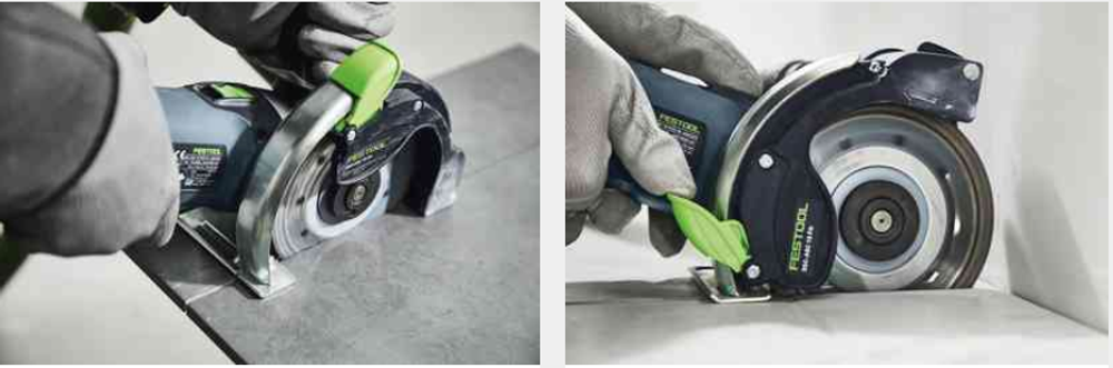 Аккумуляторная алмазная ручная отрезная система с УШМ FESTOOL DSC-AGC 18-125 FH EB-Basic 576829