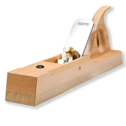 Фуганок традиционный ПЕТРОГРАДЪ 600 мм лезвие 65 мм М00019184